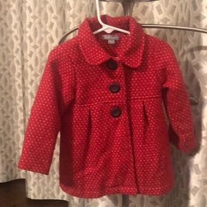 Adorable red coat
